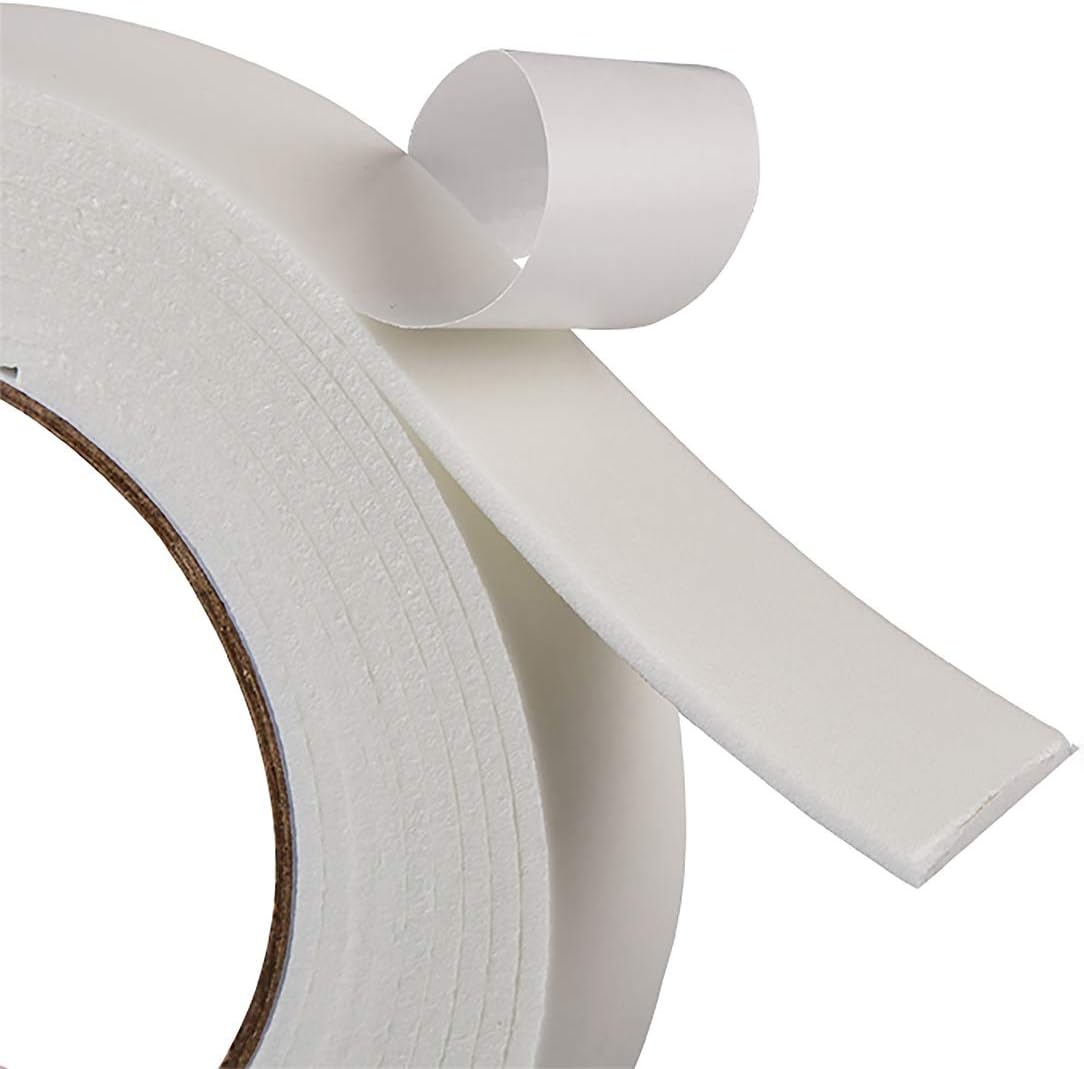 Double Sided White PE Foam Tape-Outdoor and Indoor Heavy Duty Strong Weatherproof Adhesive Tape for Decorative and Trim,Car & Gap Filling Mountings,Home Decor, Office Decor(33 Ft Long,Wide 1.18 in) : Tools & Home Improvement