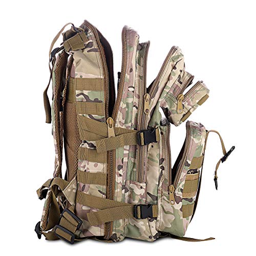 SHANNA Military Backpack, Tactical Backpack, 35L Army Backpack, MOLLE Assault Pack, Tactical Combat Backpack for Outdoors, Hiking, Camping, Trekking, Fishing, Hunting - Image 4