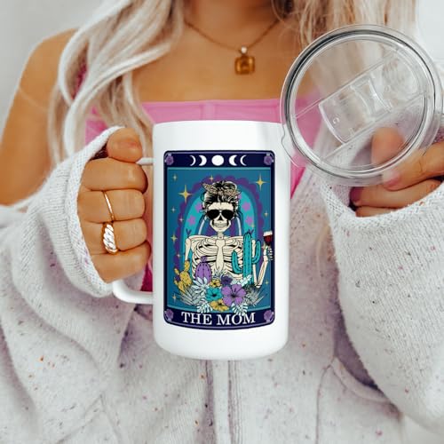 Loftipop The Mom Tarot Card Taza Térmica de Acero Inoxidable miniatura 3
