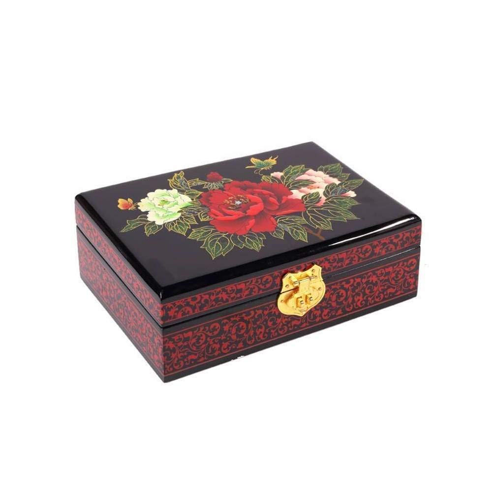 LWW Sieraden Box Chinese, opbergdoos geschilderd lak