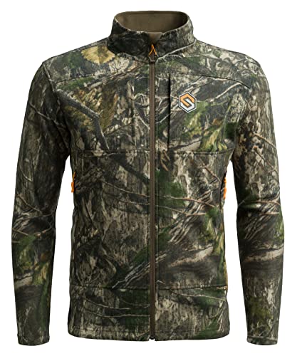 ScentLok Midweight Fleece Scent Control Stealth Camo Hunting Jacket