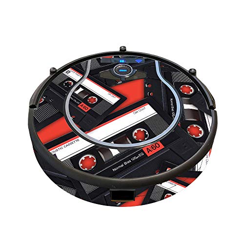 Image of MightySkins Skin Compatible with Shark Ion Robot 750 Vacuum Minimal Coverage - Mixtape | Protective, Durable, and Unique Vinyl wrap Cover | Easy to Apply, Remove, and Change Styles | Made in The USA
