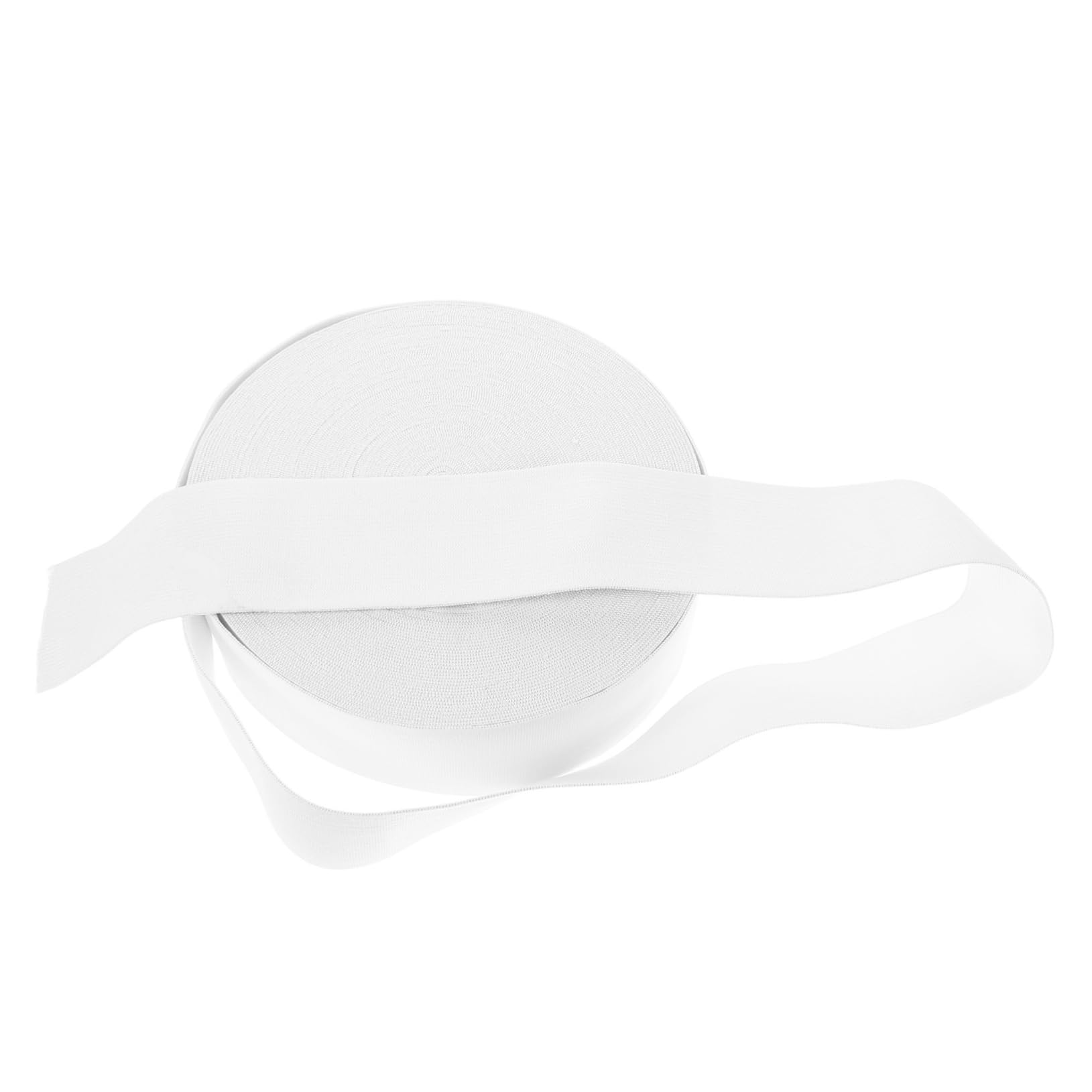 Operitacx Banda Elástica Lisa de 6 Cm de Poliéster para Coser Textura Lisa y Grosor Alto, Adecuada para Proyectos de Bricolaje y Cinturillas Cómodas y Ajustables