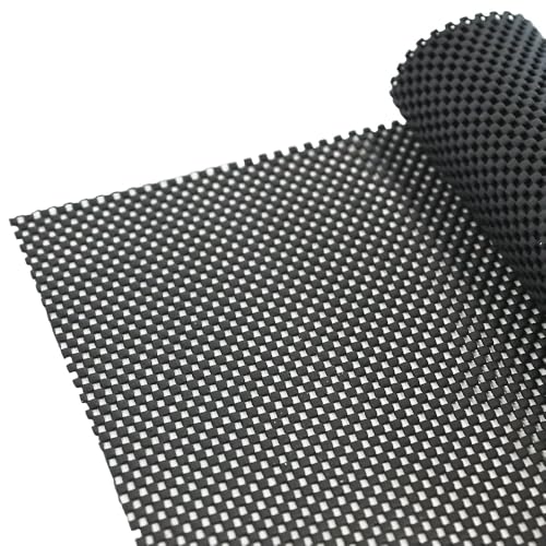Armo Multipurpose Non Slip Black Grip Mat PVC Anti Slip Rug Mat Pad150CM X 30CM Kitchen Underly Carpet Rug Laminate Vinyl Floor Waterproof Grip Mat Liner