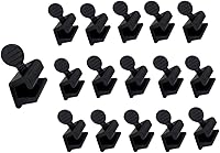 Vista 7 de QCAA Cerradura de seguridad para ventana deslizante con forro de vinilo, cerradura a prueba de niños, aluminio, blanco, paquete de 4, fabricado