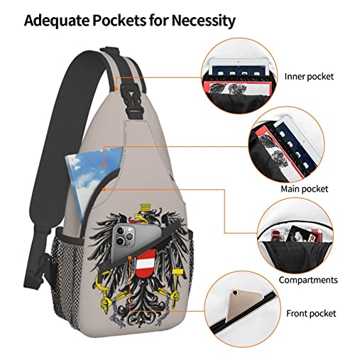 Mochila Bandolera Nacional de Austria Unisex miniatura 5