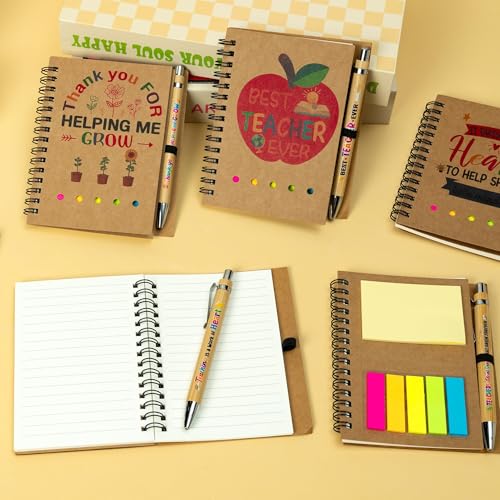 Carnet de notes enseignant cadeau merci maître d'école lot
