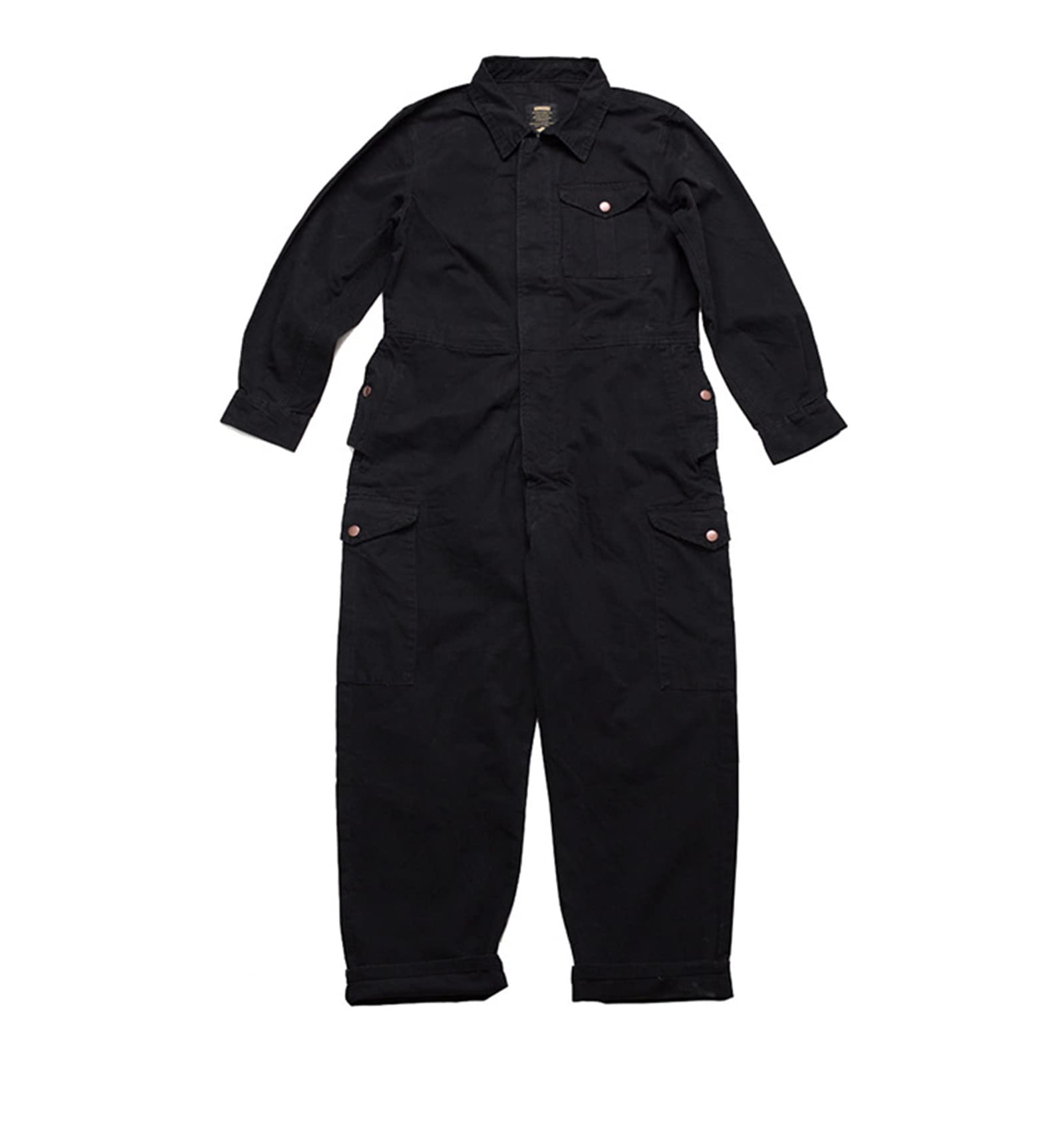 WSLCN Combinaison de Travail Multi-Poches Homme Femme Coverall Salopette à Manches Longues