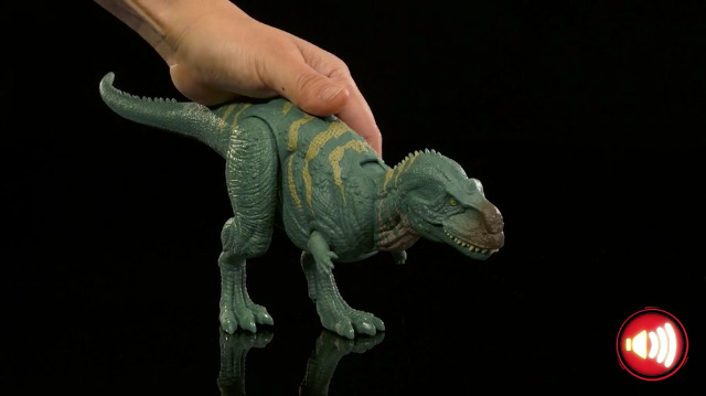 Figurine Jurassic World Majungasaurus Mattel - Rugissement Et Attaque - Articulée + Appli
