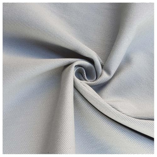 Tela De Mezclilla Lavada De Algodón Puro Pantalones De Costura De Sección Delgada Chaqueta Camisa Delantal Ropa Verano Diy Tela De Sección Delgada Para Coser Ropa(Light grey,1.5X3M/4.92X9.84ft)