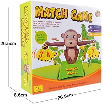 Amazon Co Jp Tshop お猿 バランスゲーム 数字 天秤 数あそび 子ども 幼児 勉強 知育 おもちゃ Tshopオリジナル日本語取説付 ホビー 通販