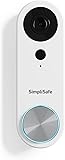 SimpliSafe Wired Doorbell,1080p - Compatible with SimpliSafe Home...