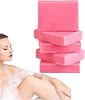 Whitening Soap, Beauty White Soap, Sea Buckthorn with Snail Extract, Micro Peeling, Even Tone Cleansing Face and Body Bar for Glowing Skin, Moisturizing, Sun Damage Skin, Set of 5 x 70g Bars