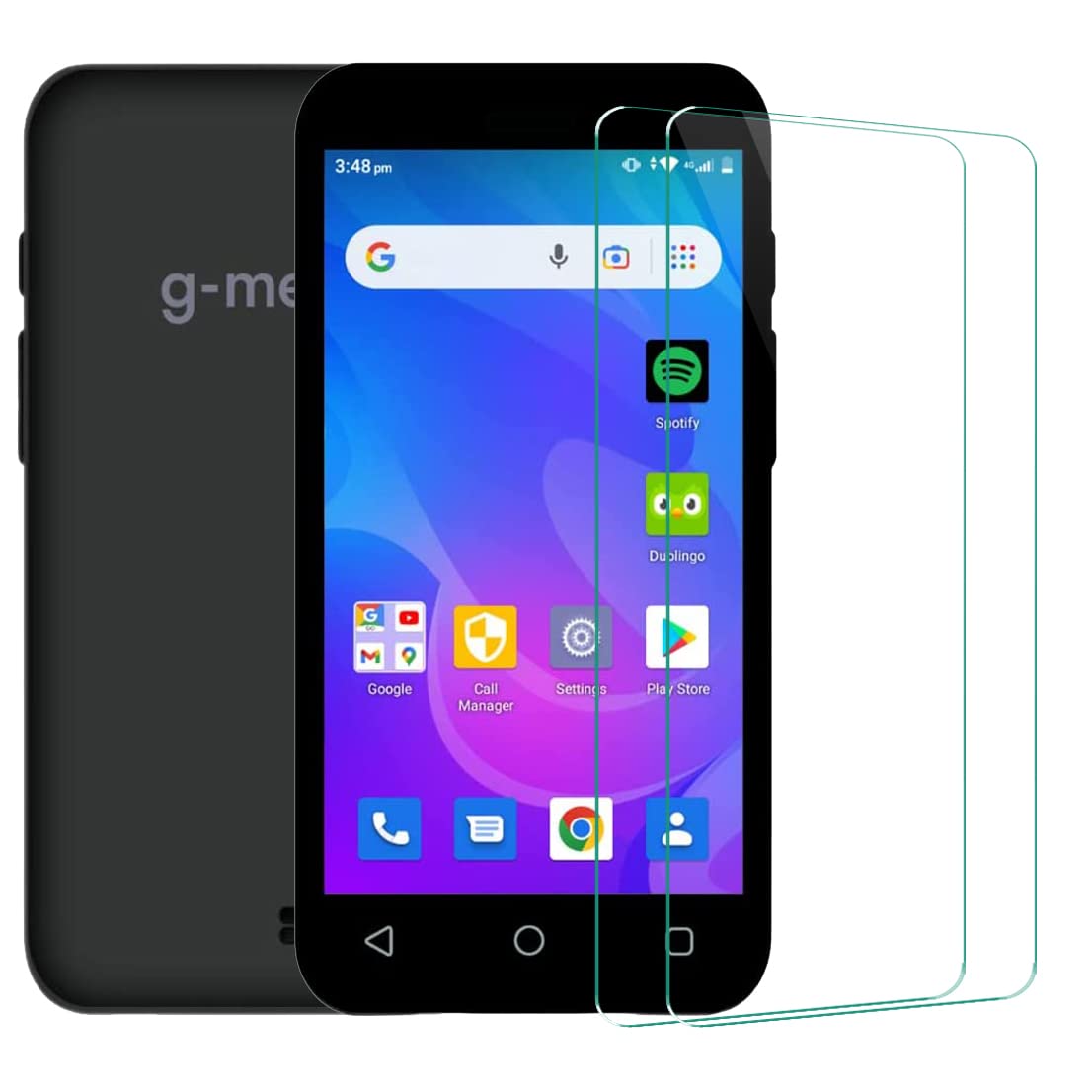 [2 Pack] Screen Protector for G-mee Connect 2 Smartphone 5.0", G-mee Connect 2 Screen Protector, 9H Hardness [Anti-Scratch] HD Clear [Anti-Fingerprint] Tempered Glass Screen Protector