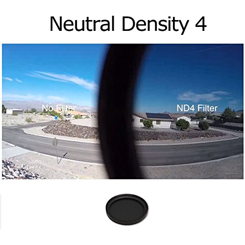 37Mm Filter Kit For Dji Phantom 3 Series Drones. Kit Includes: Cpl, Nd4, Nd8, Uv, Lens Cap, Cap Keeper + Ecostconnection Microfiber Cloth #TOP7