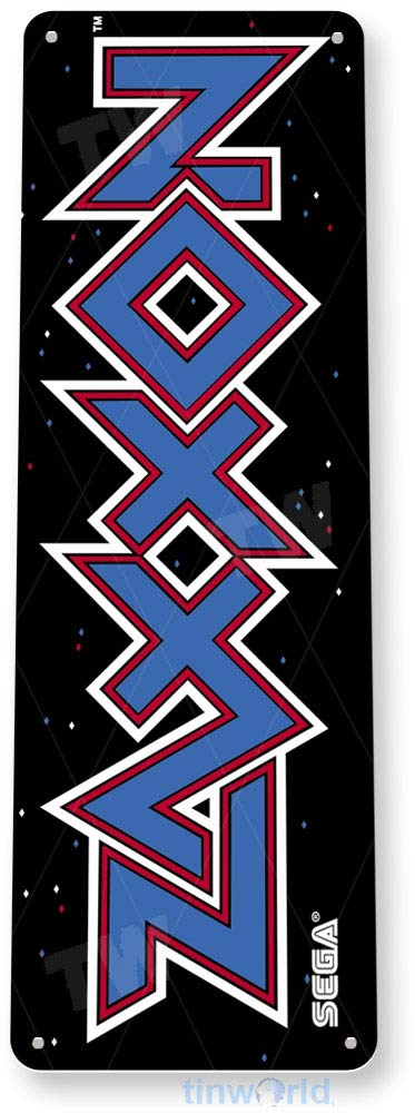 Amazon.com: Tinworld Tin Sign: Zaxxon Arcade Shop Game Room