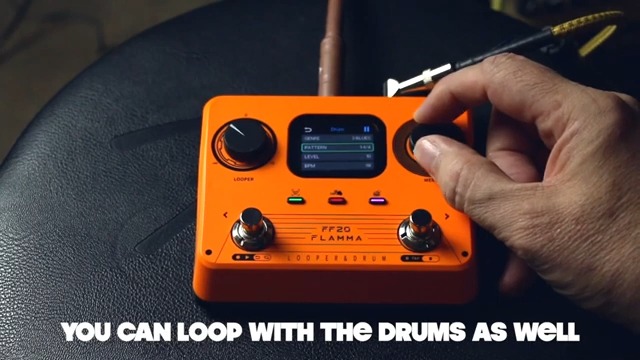 Amazon.com: FLAMMA FF20 Looper Pedal Drum Machine, Drum Looper