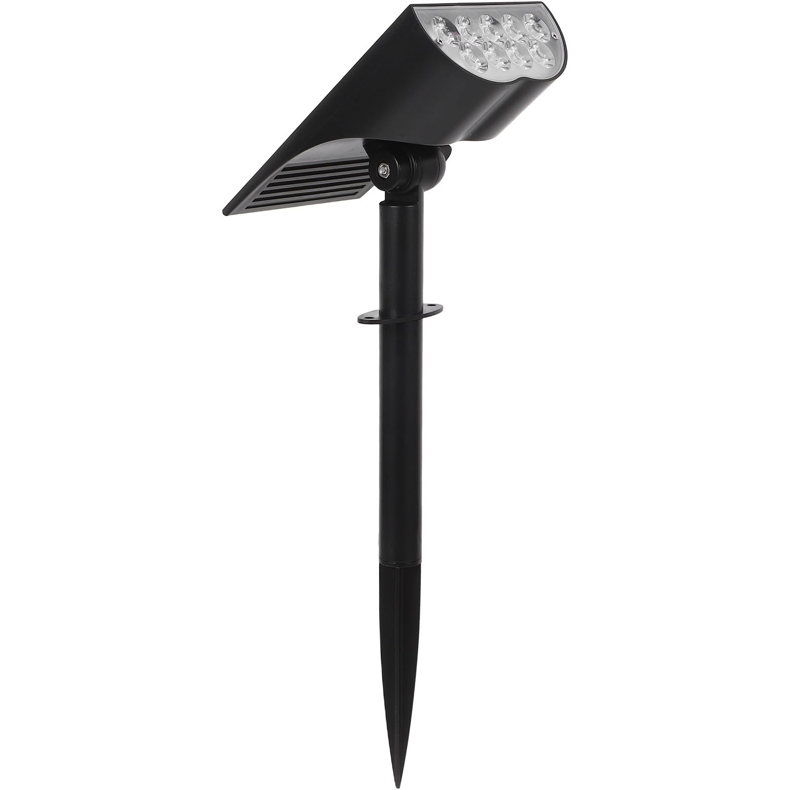 HANABASS Luci Solari da Giardino Impermeabili LED Faretti Solari da Esterno per Prato e Vialetto Illuminazione Solare da Cortile Resistente alle Intemperie per Decorazioni Esterne