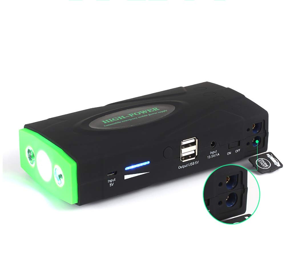 Buy QINUO 600A Peak 9000mAh 12V Portable Car Jump Starter With Smart