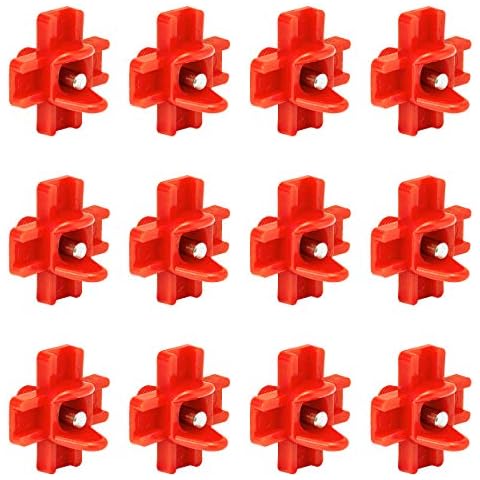 Cruzadel 12 Pack - Horizontal Side Mount Automatic Poultry Nipples - Drinker Waterer for Chicken or Quail Cover