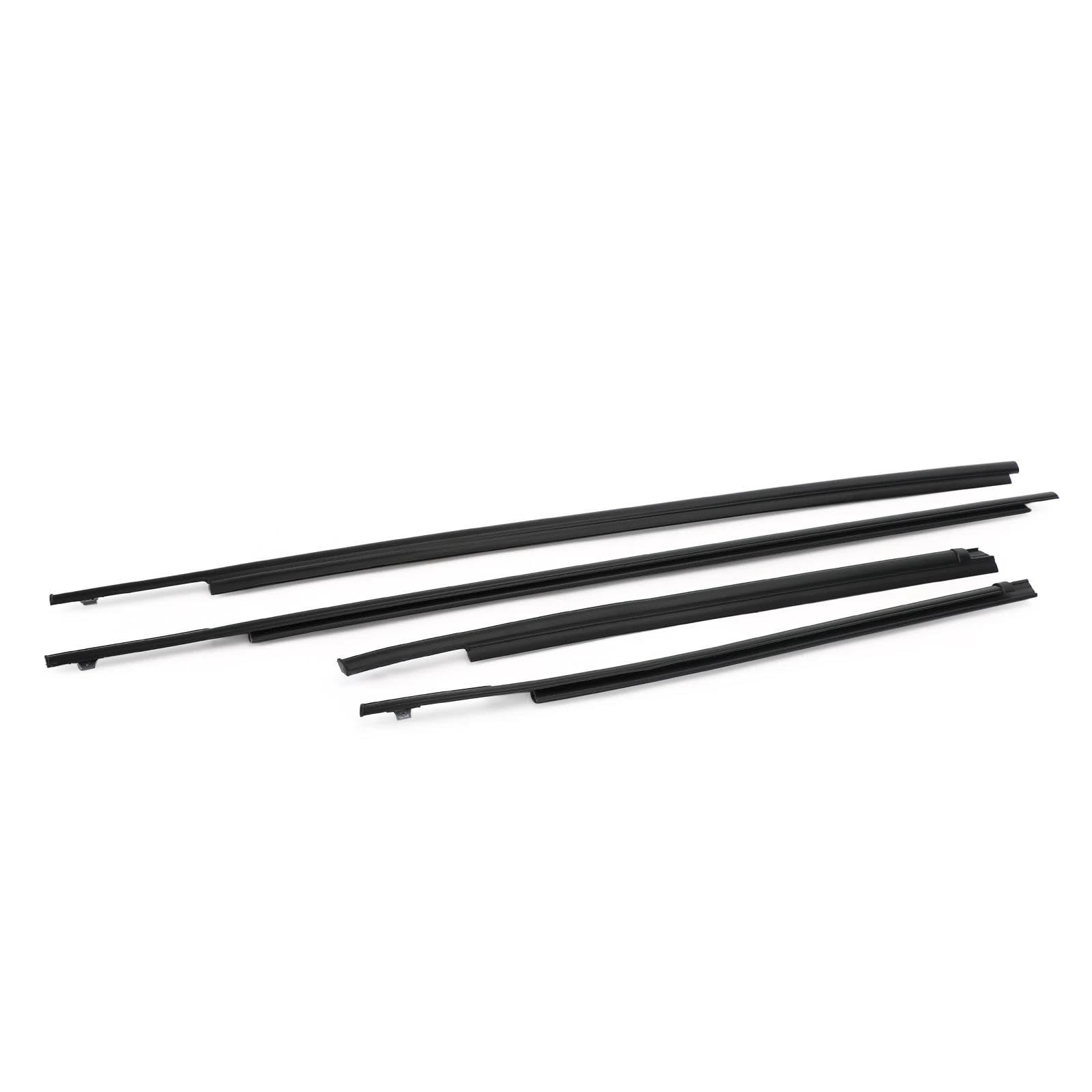 Hpzprpcew One Color 4X Car Outside Window Weatherstrip Seal Belt Moulding For Toyota For Tundra Double Cab 2007-2020
