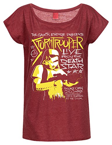 STORMTROOPER-LIVE FROM DEATHSTAR (GIRLY SHIRT L/