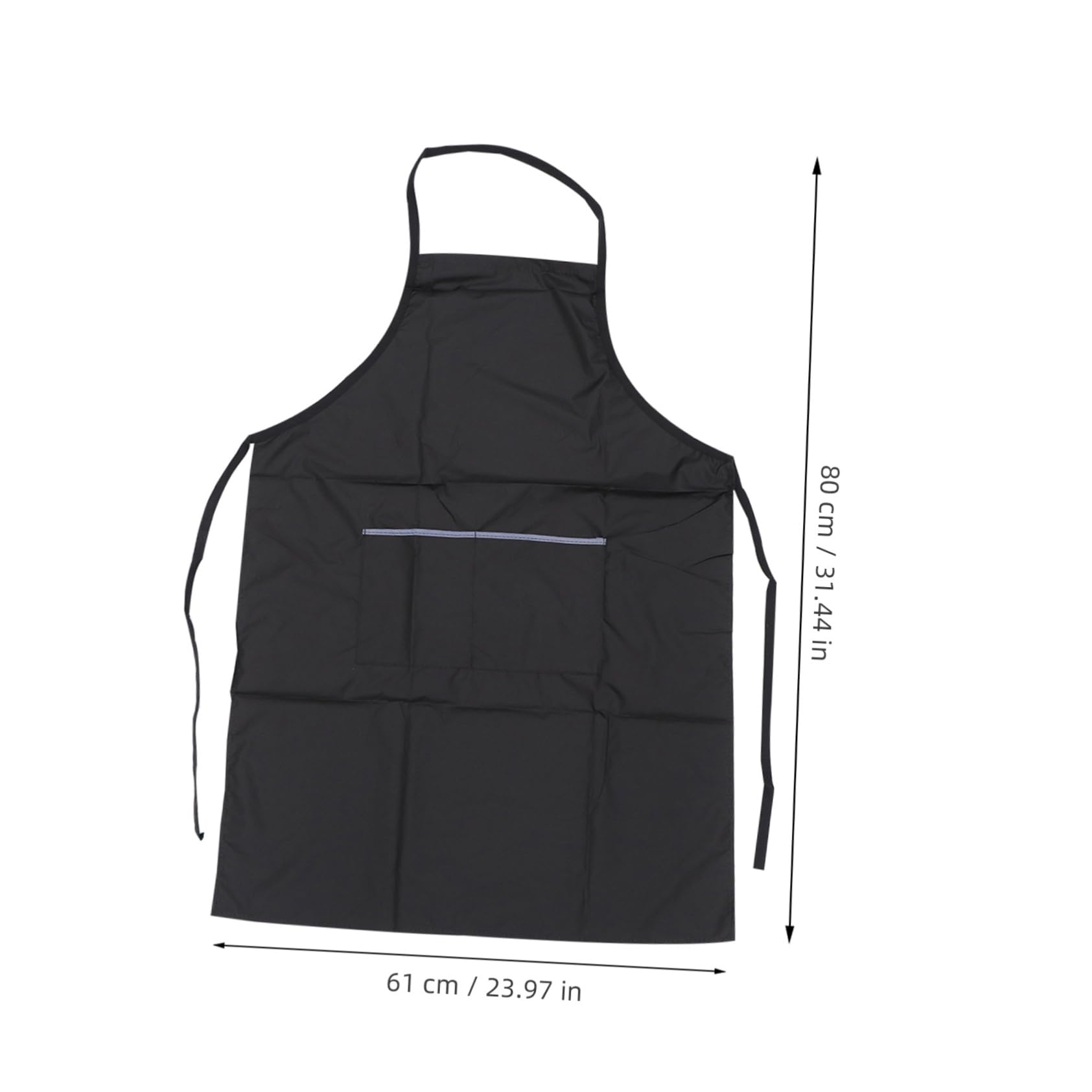 MOLUCKFU Barber Apron Camisoles Shop Assistant Apron Hairdresser Smock Vest Apron for Kitchen Dishwashing Apron Hair Coloring Cape Blouses Fitted Tank Tops Drape Black