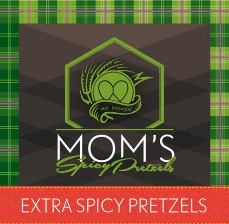 Mom's Spicy Pretzels Extra picante (paquete de 12)