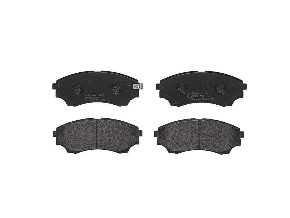 Brembo P 24 086 komplet klocków hamulcowych, hamulec tarczowy – (4-częściowy)