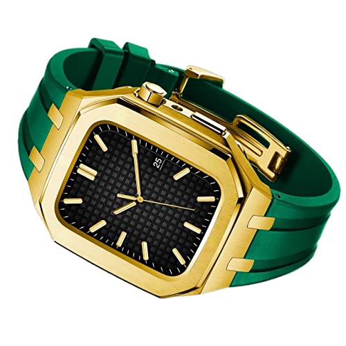 Bracelet acier Apple Watch kit modification luxe pour Series 9 8 7