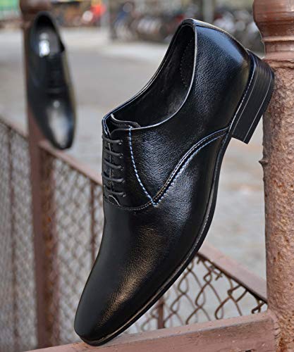 Image of AADI Men's Synthetic Leather Derby Party Formal Shoes