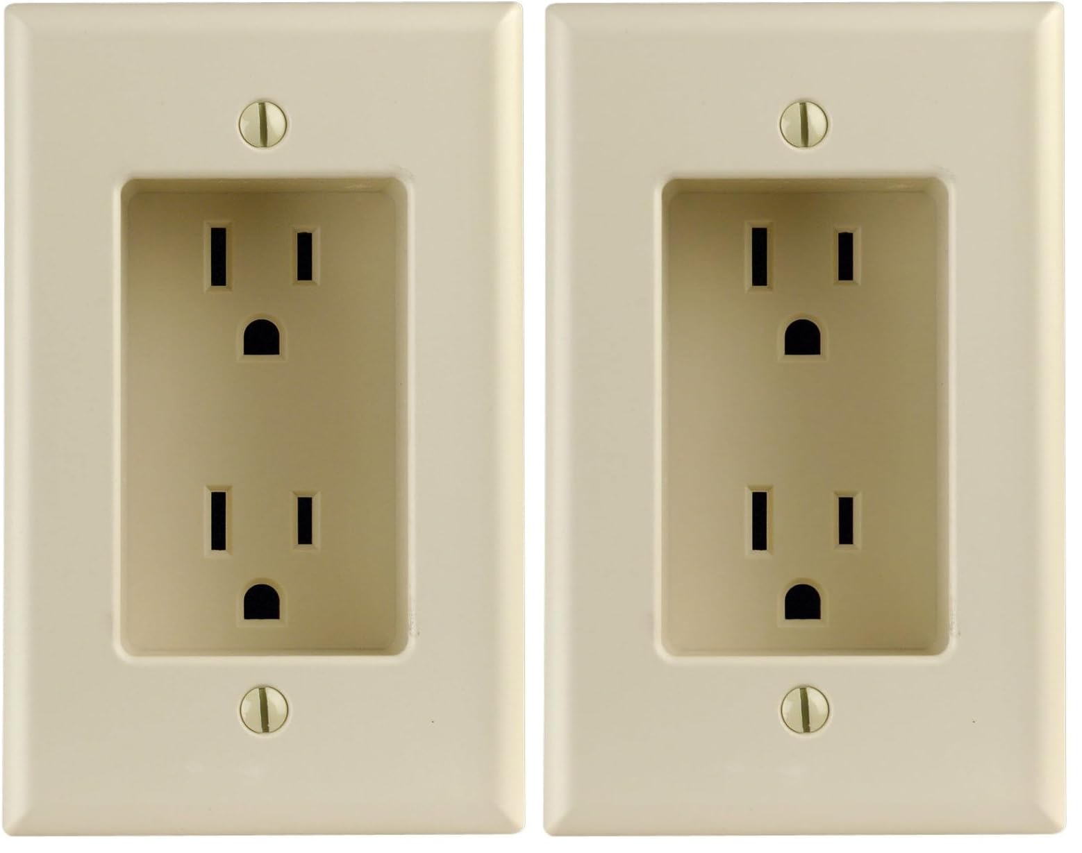 689-I 15 Amp 1-Gang Recessed Duplex Receptacle