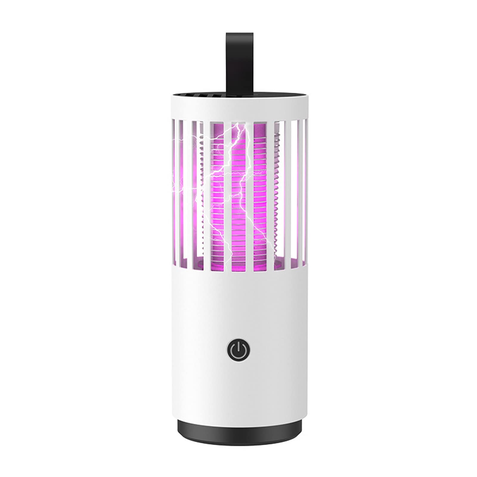 Lampe anti-moustiques électrique USB à grille haute tension blanche