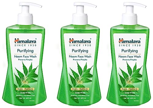 Image of Himalaya Purifying Neem Face Wash 400Ml (Pack Of 2) & Purifying Neem Face Wash, 400 Ml