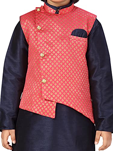 Image of Aarika Boy's Silk Regular Tunic Shirt