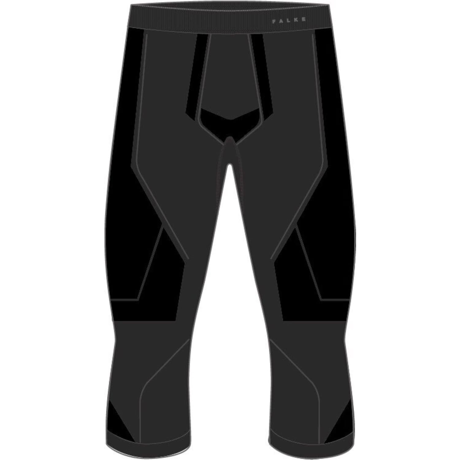 Falke Herren Warm 3/4 Funktionsunterhose schnelltrocknendes atmungsaktives nachhaltiges Funktionsmaterial für milde bis kalte Temperaturen warme Funktionsunterwäsche 1 Stück | thermoregulierend für warme bis kalte Temperaturen