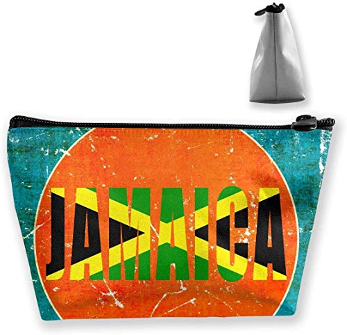Preisvergleich Produktbild Jamaika Reise-Kulturtasche, tragbar, mit Jamaika-Flagge