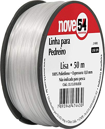 Linha Para Pedreiro Lisa, Com 100 M, Nove54 Nove 54