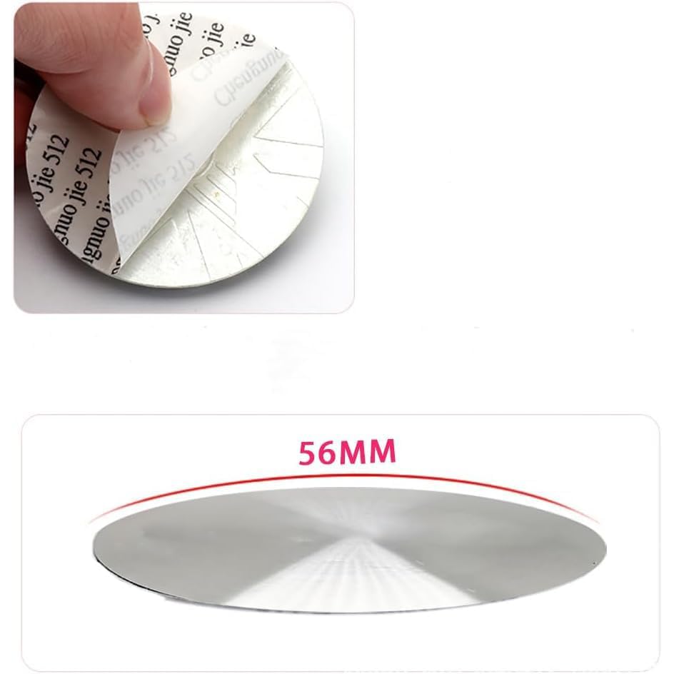 MEFFEE 4 Pezzi Auto Coprimozzo Coprimozzi Coperture Mozzi Per Smart Fortwo Forfour 450 451 454 453, Centro Copricerchi Alta Qualità Tappi Ruote Borchie Cerchioni Accessori,Red Black