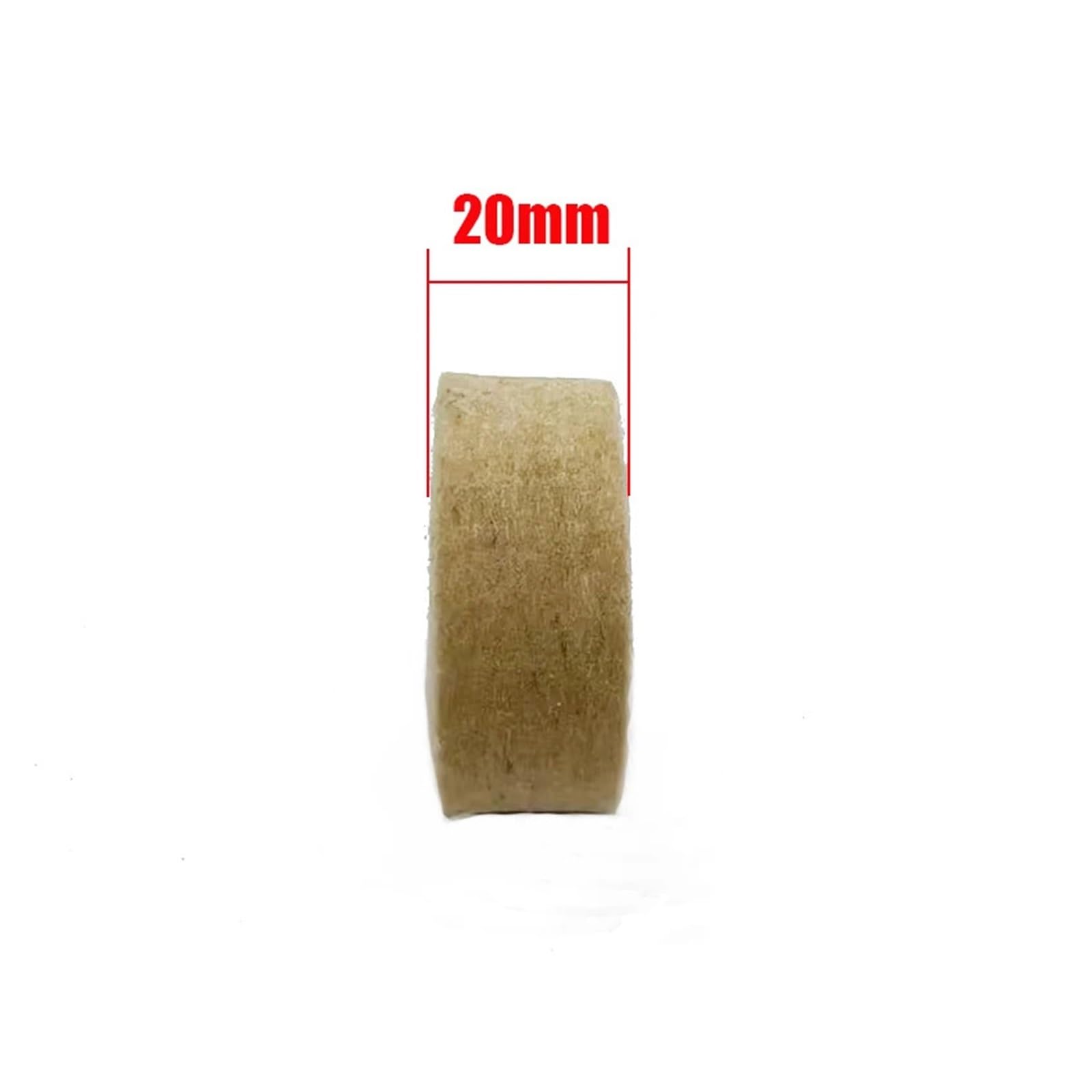 Disque abrasif de tampon de polissage de laine de feutre de roue de polissage de meule de foret for l'outil rotatif de meuleuse d'établi ou de meuleuse(125mm)