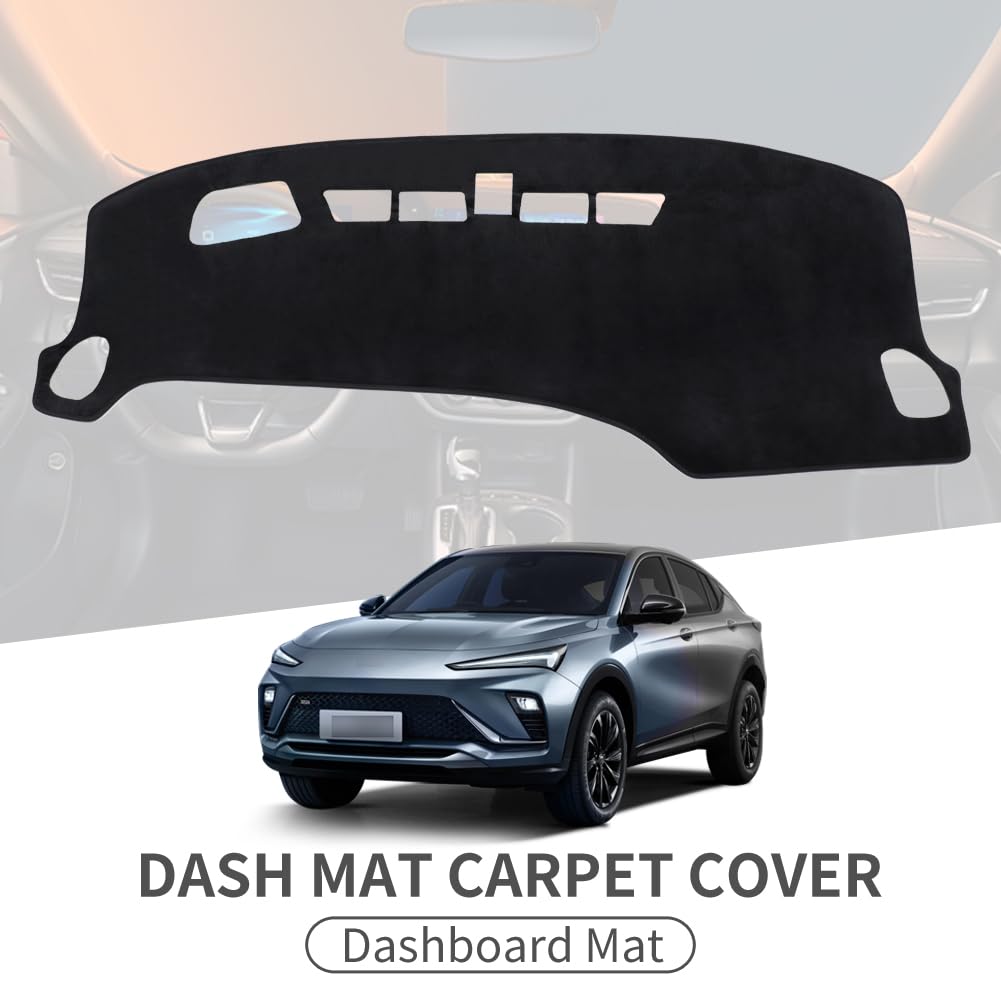 smabee Copertura per cruscotto per Buick Envista 2024 2025 (con HUD) Accessori Dashboard Pad Parasole Dashmat Dash Mat Console Centrale Protezione Copertura Mat