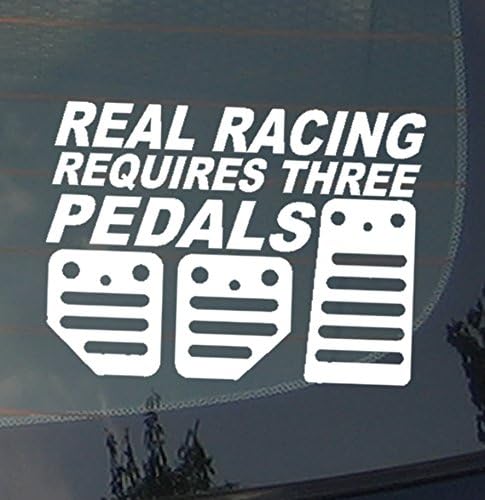 Amazon Real Racing Requires 3 Pedals Jdm Vinyl Turbo Racing Decal 