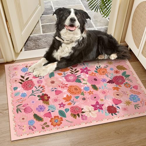 Washable Boho Entryway Rug 2'x3' - 67% Off Sale - Image 2