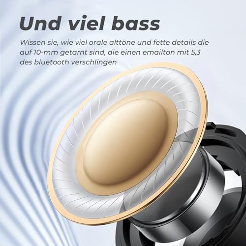 TONEMAC N18 In Ear Kopfhörer Bluetooth mit Kabel,Bluetooth Kopfhörer Sport,Bluetooth Earbuds mit...