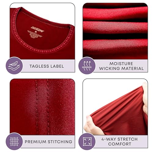 Image of Rocky Thermal Underwear for Women Fleece Lined Thermals Women's Base Layer Long John Set