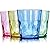 8 oz Unbreakable Premium Juice Glasses - Set of 4 - Tritan Plastic Cups - BPA Free - 100% Made in Japan (Assorted Colors)