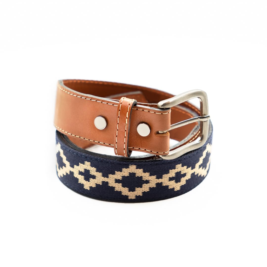 GauchoLife Polo Belt Guarda Pampas - Cinturón de polo tejido intercambiable