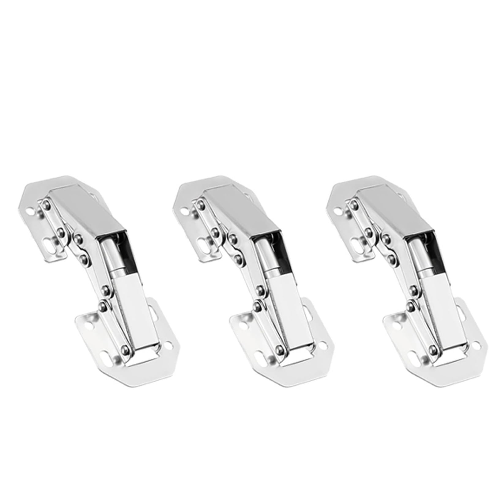 Jfnklfg 3Pcs Door Hinges 1-30Pcs Hidden Cupboard Door Hinges