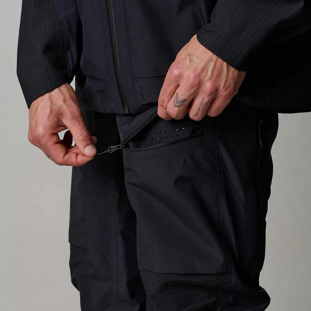 ION Shelter 3L Unisex Fahrrad Pant Regenhose lang schwarz 2025