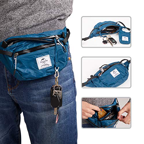 Naturehike Lightweight Waist Bag, Fanny Pack Cyclist,Hiking Outdoor Sports